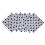 100% Cotton Home Restaurant Hotel Halloween Set Of 6 Table Napkins