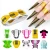 Import 100 Pcs/Lot Nail Art Form Design DIY Tools Nail Form For DIY Acrylic UV Gel Tips Extension Manicure from China