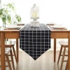100 polyester woven fabric oriental chinese table runner