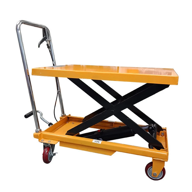 1000kg ce hydraulic trolley lift table work platform china lift platform