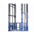 Import 1000KG Light duty low industrial hydraulic cargo lifts price from China