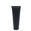 100Ml Soft Squeeze Black Plastic Cosmetic Tube With Black Flip Cap