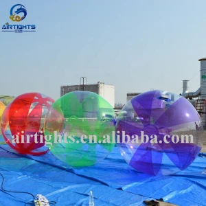 1.0mm PVC water ball factory price durable inflatable water toy ball for walking