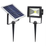 10w 6000K  Energy Saving Solar Powered Outdoor Led Flood Light  garden Solar Light
