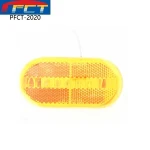 12V 24V 5pcs Super Flux Led Truck Trailer Side marker Lights meets DOT SAE