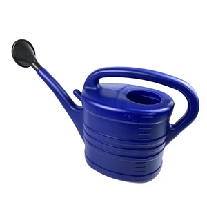 14L garden green plastic watering cans