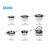 Import 14pcs Stainless steel casserole with glass lid saucepan frypan kettle set for sale from China
