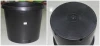 15 gallon black nursery flower pot,wholesale black planter, wholesale flowerpot