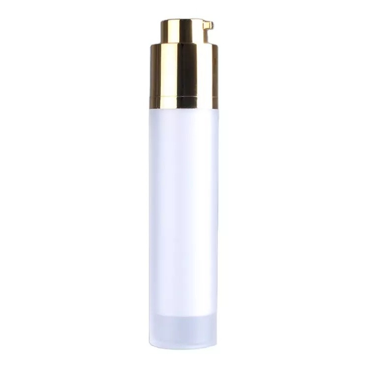 15ml 30ml 50ml Frosted Plastic Empty Cosmetic Double Wall Airless Lotion Pump Bottle