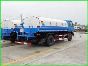 15tons Dongfeng 153 series 4*2 watering tanker truck for sale