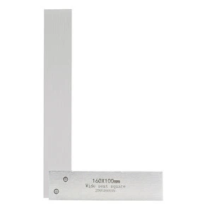 160*100mm 90 Degree Precision wide seat square square ruler try square measuring tool angle  rulers