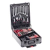 166pc Cordless Drill & Socket Aluminum Case tool Kit