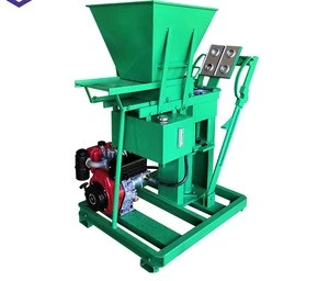 2-25 hydraulic makiga Eco Brava clay earth interlocking brick making machine for sale china