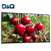 2 colors in stock 50 inch HD UHD FHD explosion-proof television tempered glass android LED/LCD 4K smart tv