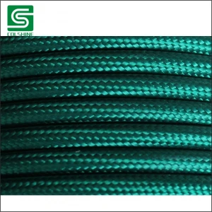 2 core round 2*0.75 flexible cable covered with textile