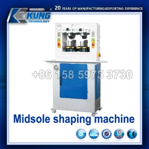 2 Stations and Double Oil Cylinders Insole Moulding Machine Shoe Midsole Shaping Machine