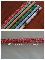 2012 custom printed gift wrapping paper