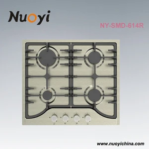 2015 Hot sale gas stoves spare parts/ small kitchen stainless steel design gas hob/Fashion appliances cooker