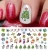 Import 2016 Christmas Halloween Holiday nail sticker decals water slide nail art patch for sticker decal for nail art from China