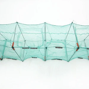 2017 Strong Aluminium Pole HandMonofilament fishing nets
