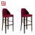 Import 2018 Hot sale red fabric bar chair for hotel/bar from China