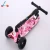 Import 2018 New model folding kids foot pedal kick scooter from China