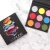 Import 2018 New VVHUDA Cosmetics Makeup Leather Palette 9 Color Private Label Eyeshadow Palette from China