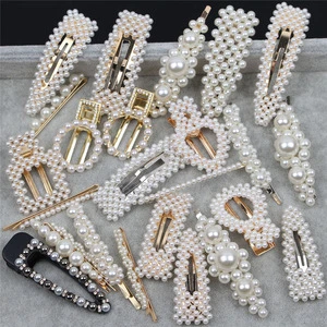 2019 New Arrival Luxury Shiny Crystal Rhinestone GIRLS BOYS HEAVEN Letter Emoji Hair Accessories Hair Clips Hairclips Hairgrips