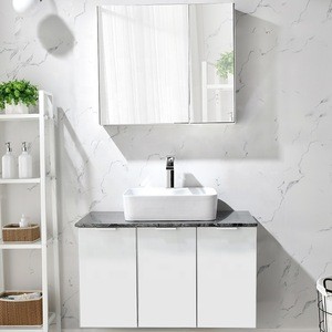 2019 new design  BILLAR  factory  hotel modern bathroom vanity  furniture