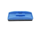 2019 newest hollow blue color whiteboard eraser made of ABS and felt