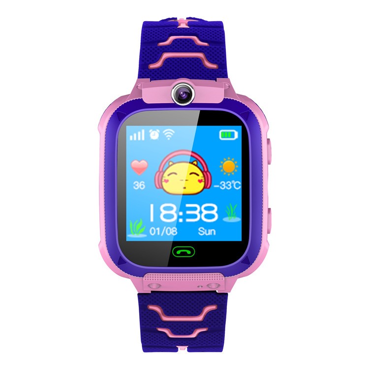 2019 Pink Blue Waterproof Touch Screen Smart Digital Watch	For Kids