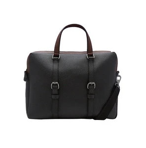 2019 Stylish Custom Business Mens Leather Laptop Briefcase Bag