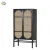 Import 2020 New Arrival Natural Design 1 doors 2 drawers rattan sideboard With Minimalist Style from China