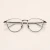 Import 2020 new exquisite stainless steel glasses transparent pink optical glasses from China
