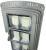 2020 New Model  120W Automatic sensor outdoor led light lithium battery ip65, all in one integrated solar street light