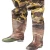 Import 2020 OEM waterproof breathable waist fishing wader for hunting with PVC boots from China