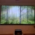 Import 2020 TELON Best Sell 100&quot; 110&quot; 120&quot;  16:9ratio  black PET Crystal 3D 4K UST ALR fixed frame Projection Screen from China
