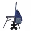 2020Hot sell 6 wheel shopping cart for climbing stair folding trolley cart