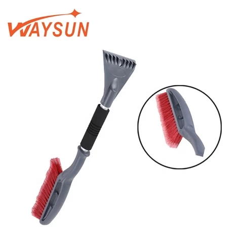 2021 Aluminum Care Comfortable Handle Abs Power Lightweight Snow Brush With Ice Scraper Automatic Car Wash Tunnel