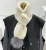 Import 2021 hot wholesale womens Winter Scarf 100% genuine Rex rabbit hair scarf from China
