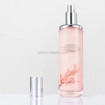 2021 New Design 50g 40ml 100ml 120ml Elegant Empty Glass Perfume Bottle Lotion Bottle And Jar Set