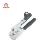 2023 Pop Long Crank Handle Commercial Can Opener Openers Champagne Corkscrew Bottle Opener Heavy Duty Ergonomic Cushioned Handle