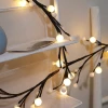 2024 Indoor/Outdoor Christmas Decorative Lights Waterproof Branch Tree String Neon Lights for Garden and Indoor Modeling Lamps