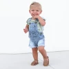 2024 New Trend factory custom kids denim baby set clothing overalls