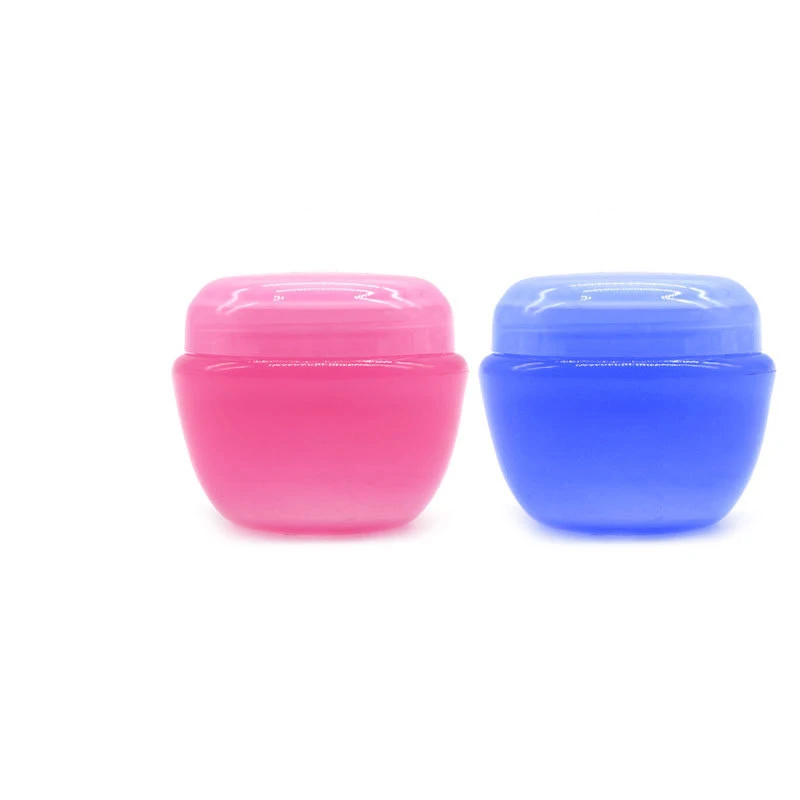 20g Plastic PP jar container with plastic lid cap facial cream jar  Mushroom sample bottle
