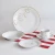 Import 20pcs porcelain dinner set with gold decal, ceramic dinnerware set from China