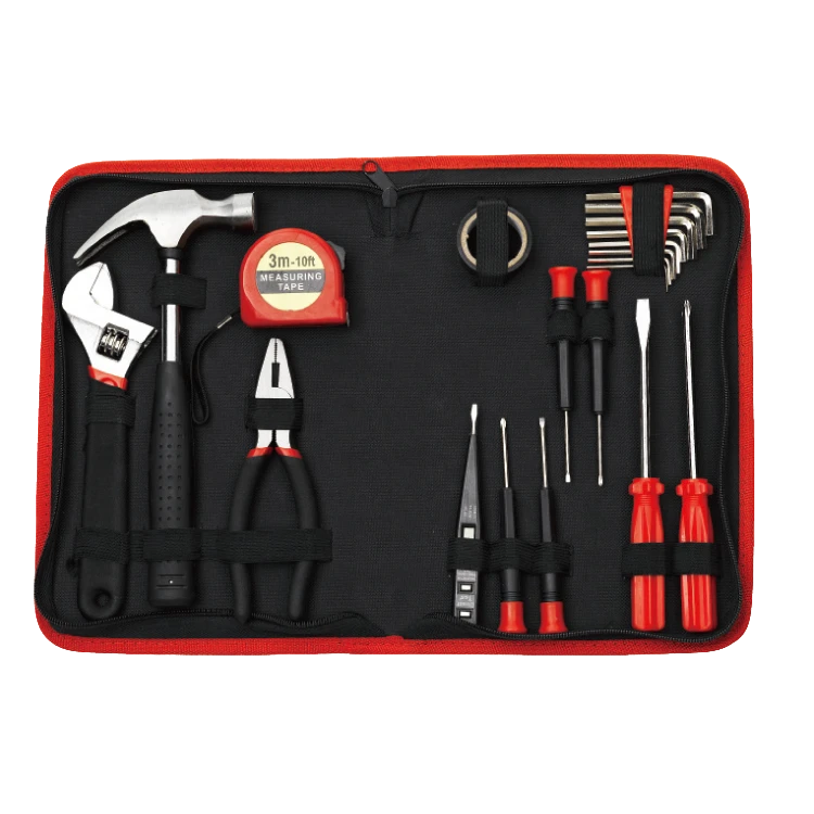 21pcs hand tool bag home repairing tools