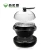 Import 2200W fast heating pyrex glass stainless steel steamer pot  electric steam cooker from China