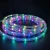 220V 230V Color changing RGB LED rope light transparent tube round strip light with remote control waterproof