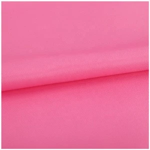 230T twill lining fabric nylon taffeta like fabric polyester for lining bags with pu coating